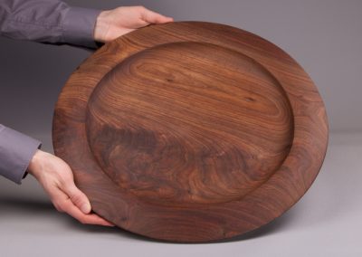 plateau à servir en bois massif