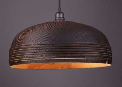 suspension en bois design