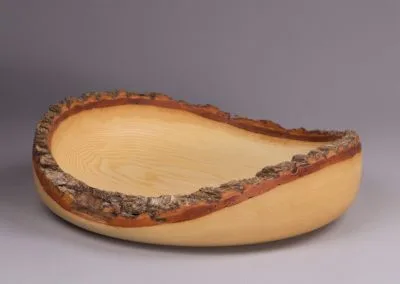 vide poche en bois naturel