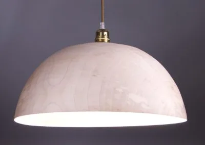 lampe suspension en bois