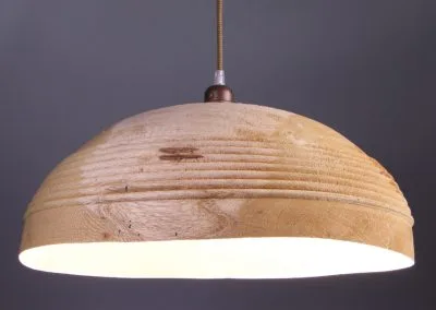 luminaire plafonnier chêne rustique