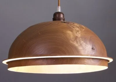 suspension lampe originale en bois