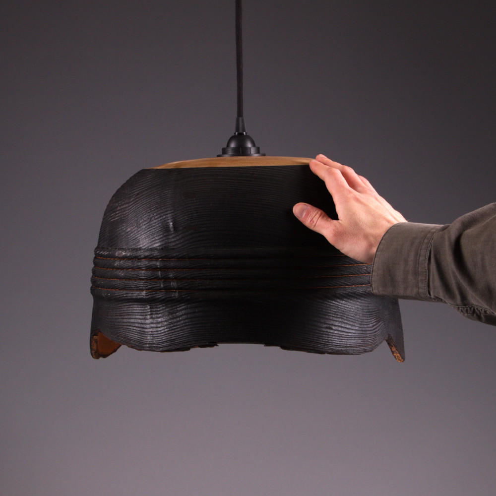 Suspension Cordée Shou sugi ban – Image 4