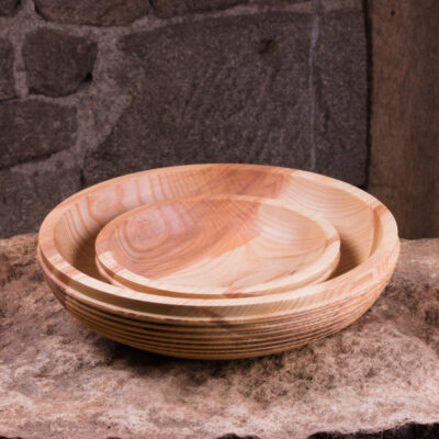 set bol saladier en bois