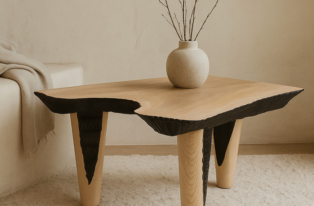 table basse bois design
