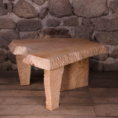 table basse design rustique