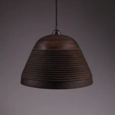 luminaire original en bois