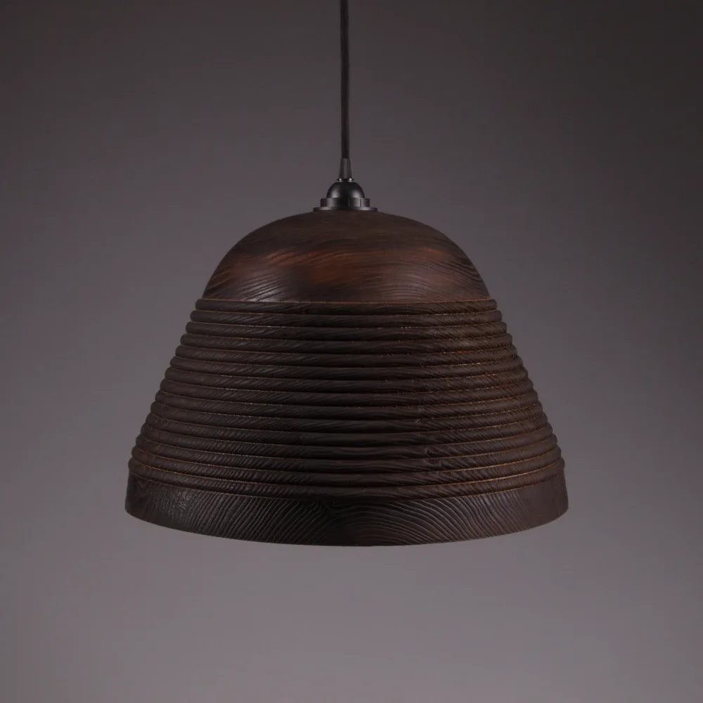 luminaire original en bois
