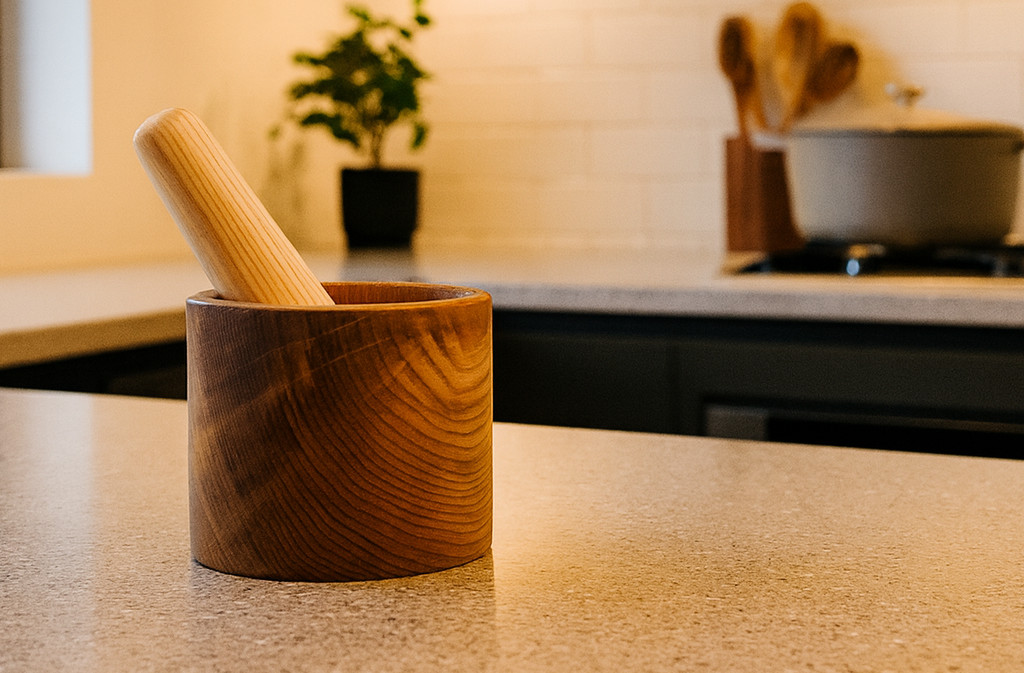 accessoires de cuisine en bois