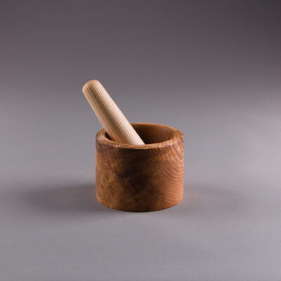 grand mortier pilon en bois