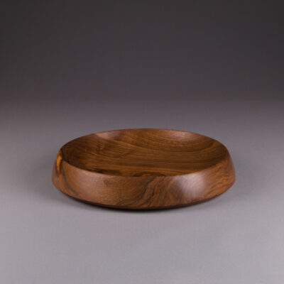 Corbeille à fruits en noyer massif