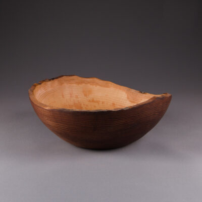 saladier artisanal en bois naturel