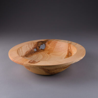 corbeille à fruits rustique en bois