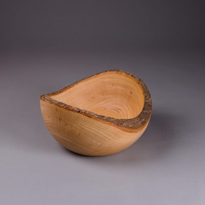 corbeille à pain en bois de frêne naturel